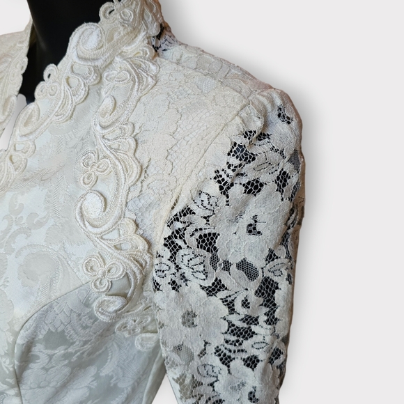 Jessica McClintock Dresses & Skirts - Vintage Jessica McClintock Courthouse Wedding Jacket/Skirt